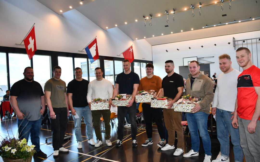 Ehrungen für Christian Schuler und Jonas Steinauer